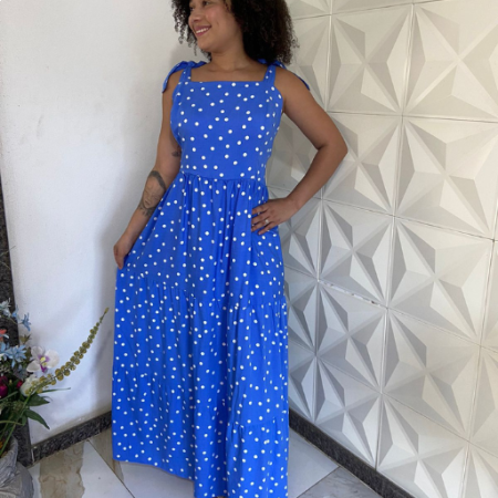 VESTIDO LONGO POÁ